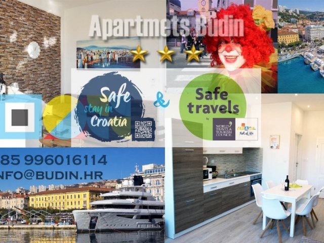 Luxusní apartmány Budin Rijeka centrum APP Adri (3 + 2)