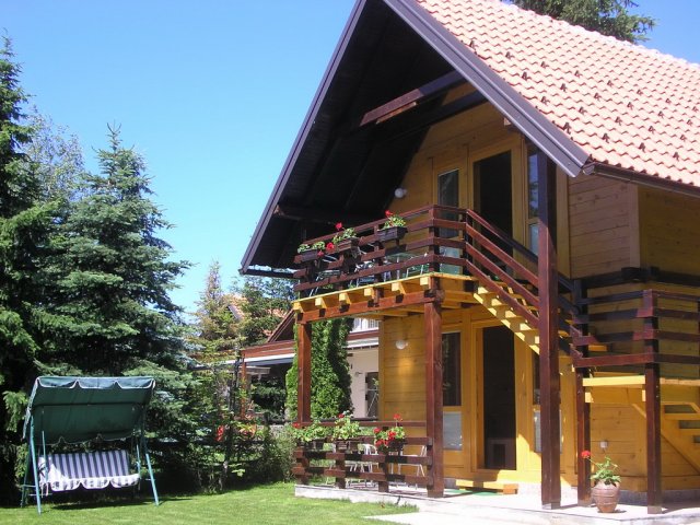 Blockhaus (Haus aus Holz) Zlatibor Frieden (4 + 4)